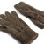 Gloves - Gårda Tolmin Knitted Wool Mix Gloves (brown)