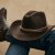 Hats - Gårda Toquerville Crushable Wool felt Western hat (brown)