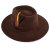 Hats - Gårda Astoria Fedora (brown)