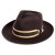 Hats - Gårda Belluno Crushable Wool felt Fedora (brown)