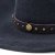 Hats - Gårda Bowmont Crushable Wool felt Western hat (blue)