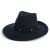 Hats - Gårda Bowmont Crushable Wool felt Western hat (black)
