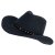 Hats - Gårda Bowmont Crushable Wool felt Western hat (black)