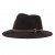 Hats - Gårda Braga Wool felt Fedora (brown)