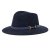 Hats - Gårda Braga Wool felt Fedora (navy)
