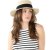 Straw Hat - Gårda Corfu Gambler (beige/black)