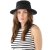 Straw Hat - Gårda Granada Sun Hat (black)