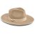 Hats - Gårda Mapleton Wide brimmed Fedora (beige)