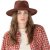 Hats - Gårda Mapleton Wide brimmed Fedora (brown)