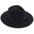 Hats - Gårda Mapleton Wide brimmed Fedora (black)