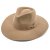 Hats - Gårda Marcola Wide brimmed Fedora (beige)