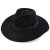 Hats - Gårda Marcola Wide brimmed Fedora (black)
