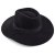 Hats - Gårda Marcola Wide brimmed Fedora (black)