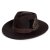 Hats - Gårda Molinella Crushable Wool felt Fedora (brown)