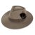 Hats - Gårda Molinella Crushable Wool felt Fedora (greige)
