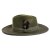 Hats - Gårda Molinella Crushable Wool felt Fedora (green)