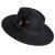 Hats - Gårda Molinella Crushable Wool felt Fedora (black)