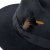 Hats - Gårda Molinella Crushable Wool felt Fedora (black)
