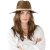 Straw Hat - Gårda Nerja Fedora (brown)