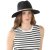 Straw Hat - Gårda Nerja Fedora (black)