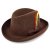 Hats - Gårda Ocala Player Woolfelt (brown)