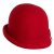 Hats - Gårda Ofena Wool Cloche (red)