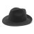 Hats - Gårda Osiglia Fedora Wool Hat (black)
