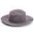 Hats - Gårda Pinerolo Unstructured Wool Hat (grey)