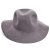 Hats - Gårda Pinerolo Unstructured Wool Hat (grey)