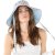 Hats - Gårda Poppy Checkered sun hat (blue)