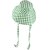 Hats - Gårda Poppy Checkered sun hat (green)