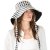 Hats - Gårda Poppy Checkered sun hat (black)