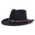 Hats - Gårda Santaquin Crushable Wool felt Western hat (black)