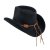 Hats - Gårda Santaquin Crushable Wool felt Western hat (black)