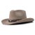 Hats - Gårda Santaquin Crushable Wool felt Western hat (taupe)