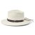 Hats - Gårda Santaquin Crushable Wool felt Western hat (white)