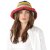 Straw Hat - Gårda Sorrento Bucket hat (dark multi)