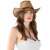 Straw Hat - Gårda Taranto Western Hat (khaki)