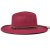 Hats - Gårda Toquerville Crushable Wool felt Western hat (red)