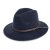 Hats - Gårda Vicenza Crushable Wool felt Fedora (blue)