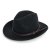 Hats - Gårda Vicenza Crushable Wool felt Fedora (black)