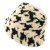 Hats - Gårda Visina Bucket hat (black/white)