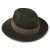 Hats - Gårda Volterra Fedora Wool Hat (army green/beige)