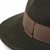 Hats - Gårda Volterra Fedora Wool Hat (army green/beige)
