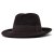 Hats - Gårda Volterra Fedora Wool Hat (dark brown)
