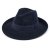 Hats - Gårda Volterra Fedora Wool Hat (navy)