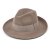 Hats - Gårda Volterra Fedora Wool Hat (taupe)