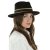 Hats - Gårda Belluno Crushable Wool felt Fedora (brown)