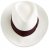 Hats - Gårda Bellagio Fedora (white)