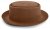 Hats - Gårda Cairns Pork Pie (brown)